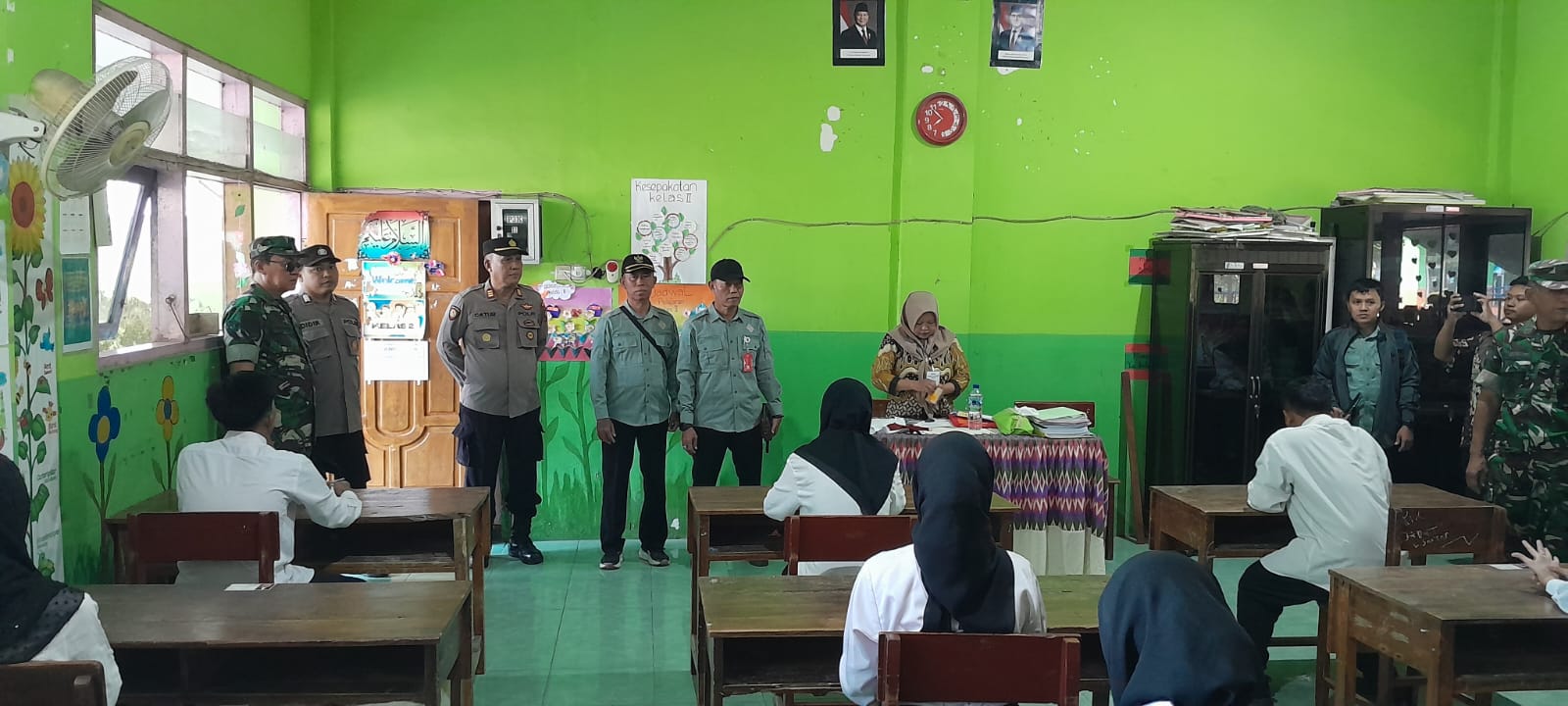 Pelaksanaan Tes Penjaringan Perangkat Desa Sumbersuko Berlangsung Lancar