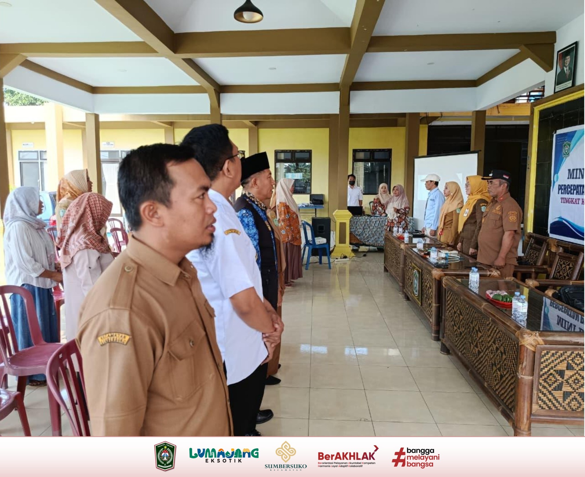 Camat Sumbersuko Dukung Upaya Percepatan Penurunan Stunting di Desa Petahunan