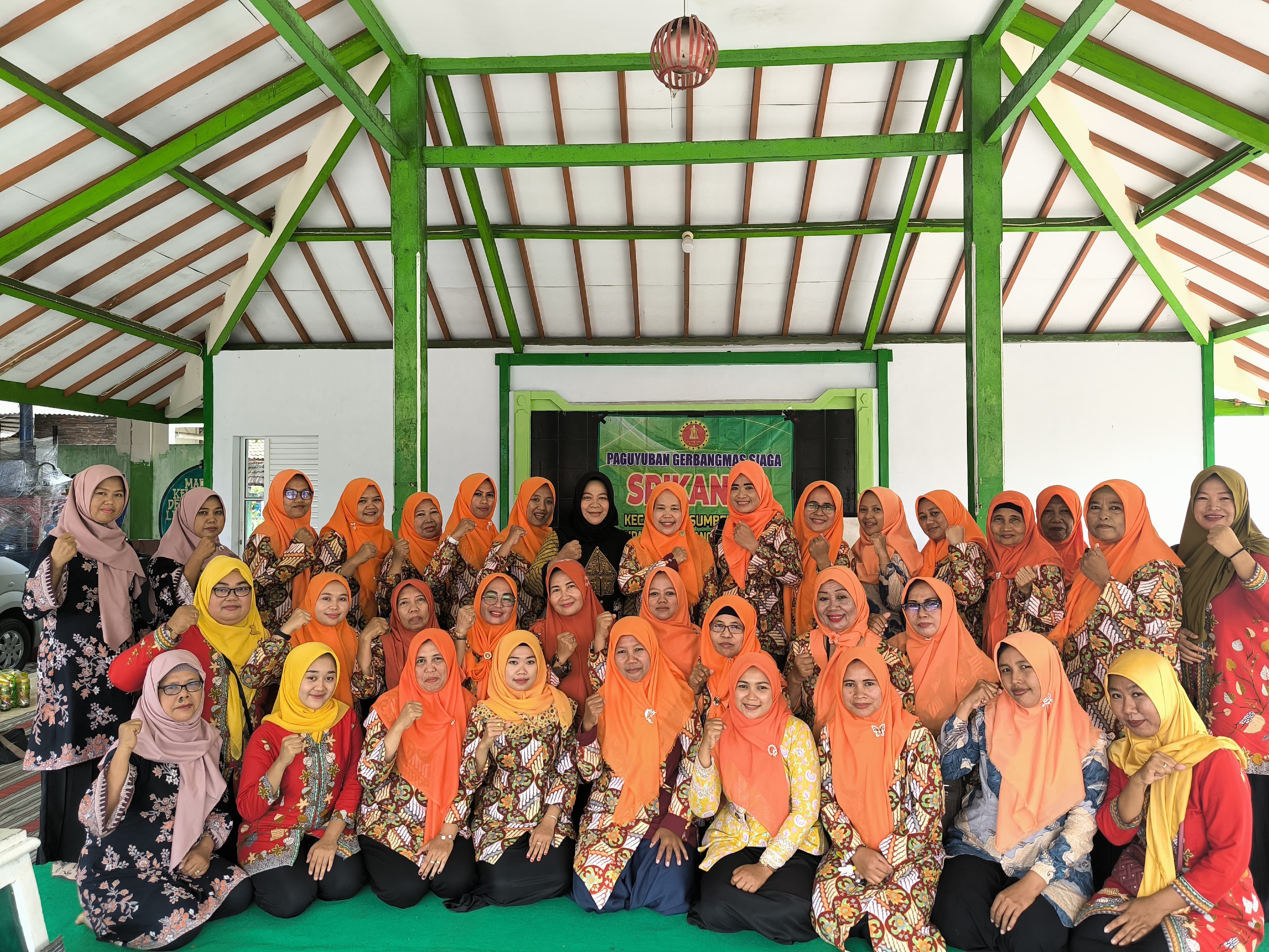 Pertemuan Rutin Paguyuban Gerbangmas Siaga “Srikandi” Kecamatan Sumbersuko