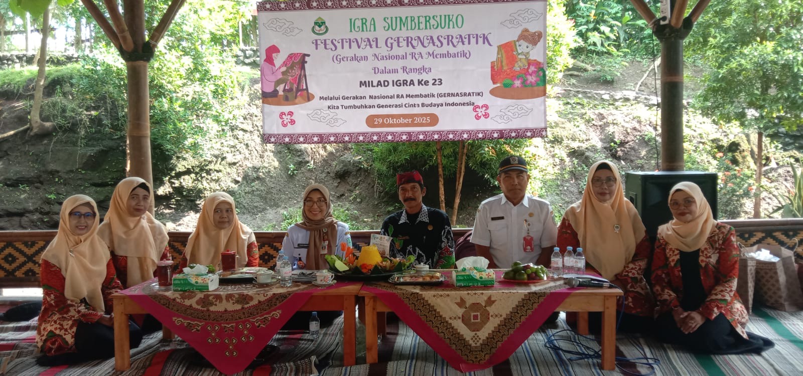 Festival Gernasratik Dihadiri Camat Sumbersuko
