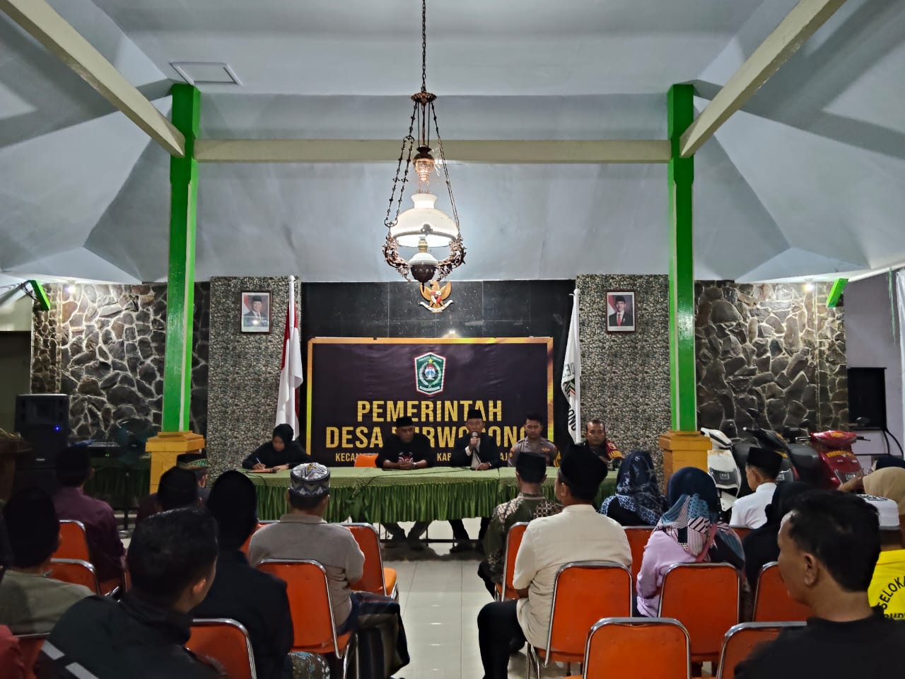Pembagian Honor BPD dan RT/RW Digelar Bersamaan Rapat Koordinasi di Purwosono