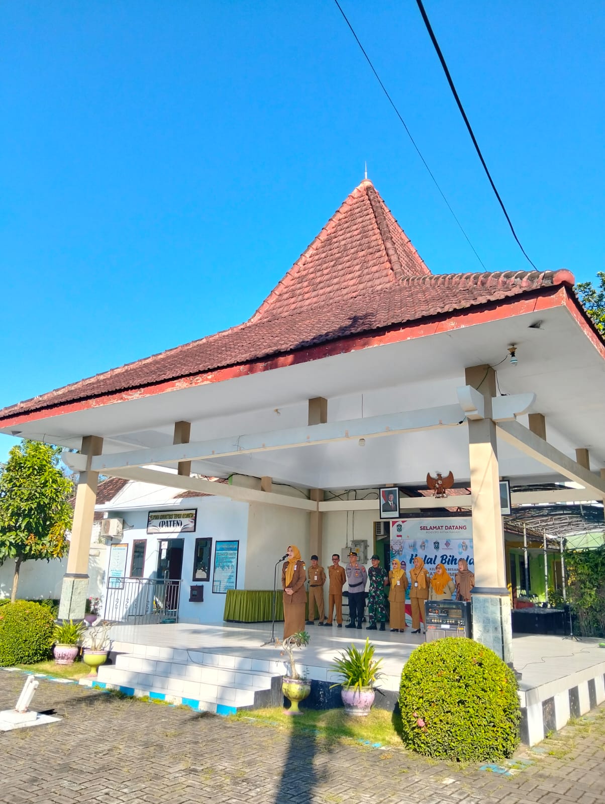 Apel Besar dan Halal Bihalal Kecamatan Sumbersuko Perkuat Sinergi dan Kebersamaan