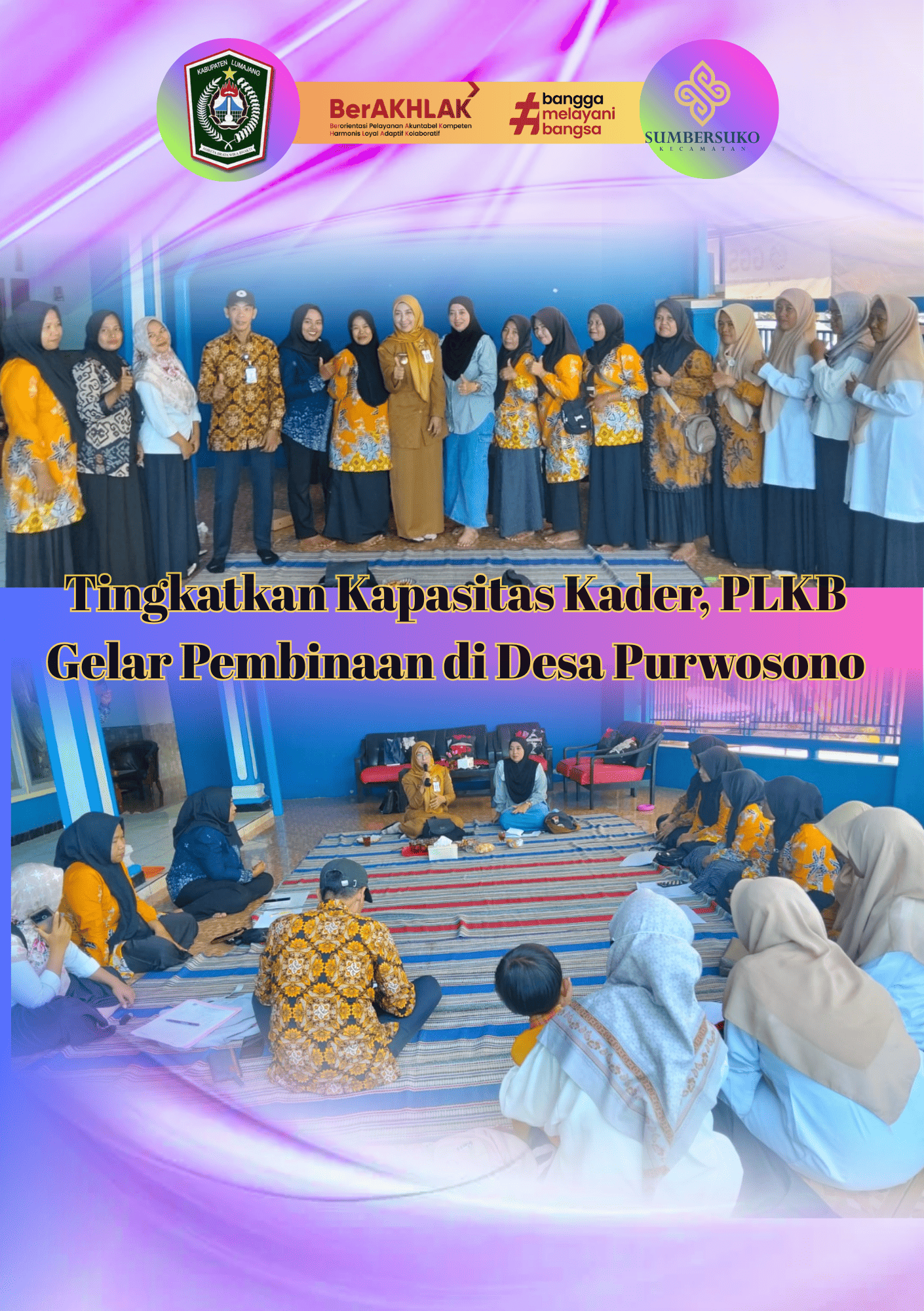 Tingkatkan Kapasitas Kader, PLKB Gelar Pembinaan di Desa Purwosono