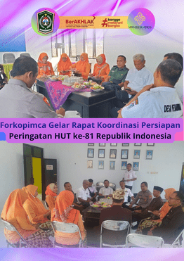 Forkopimca Gelar Rapat Koordinasi Persiapan Peringatan HUT ke-81 Republik Indonesia di Kecamatan Sum